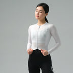 ATK Women's performance long sleeves Jersey - Misty White