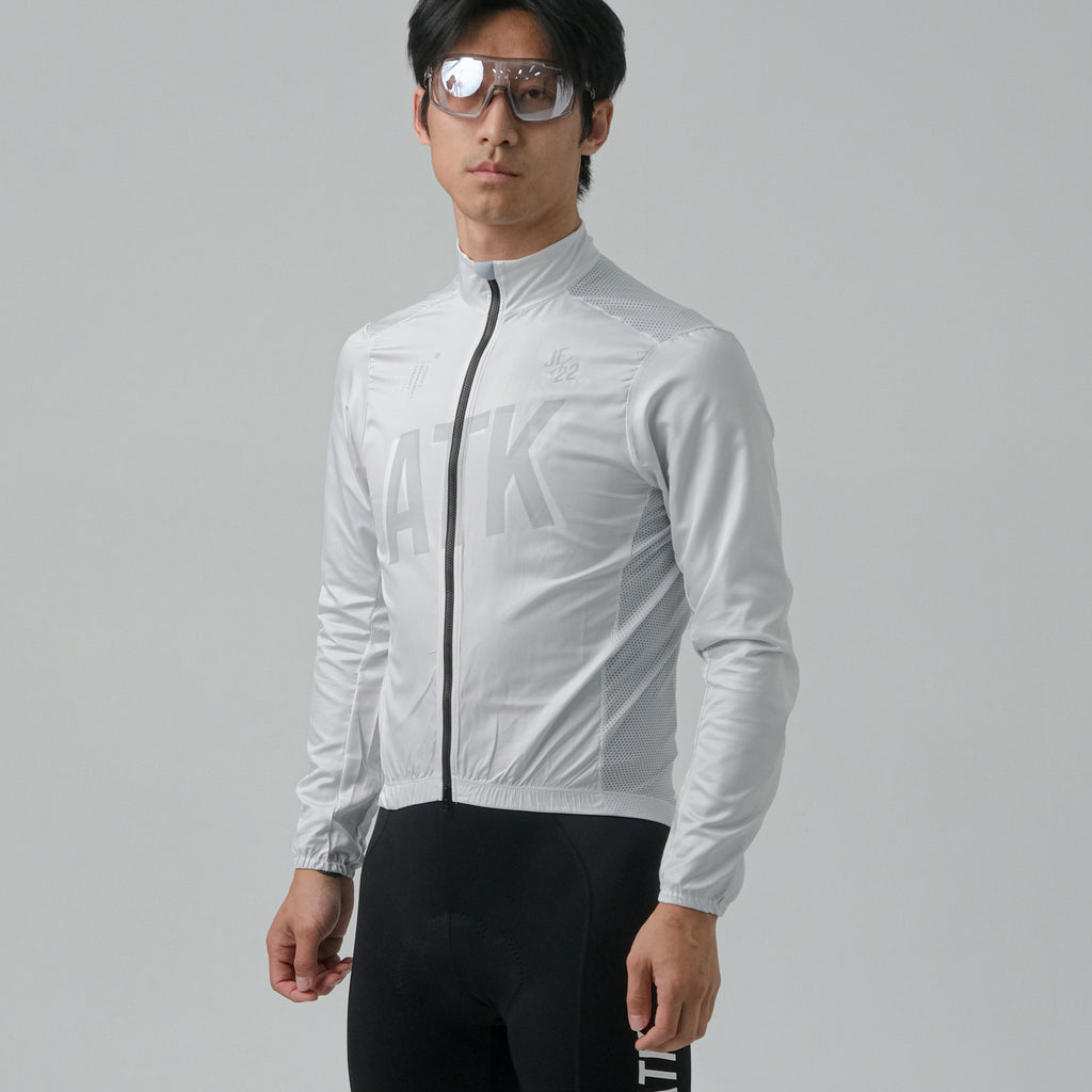ATK Breakzip Men_s Wind Jackett - Misty White