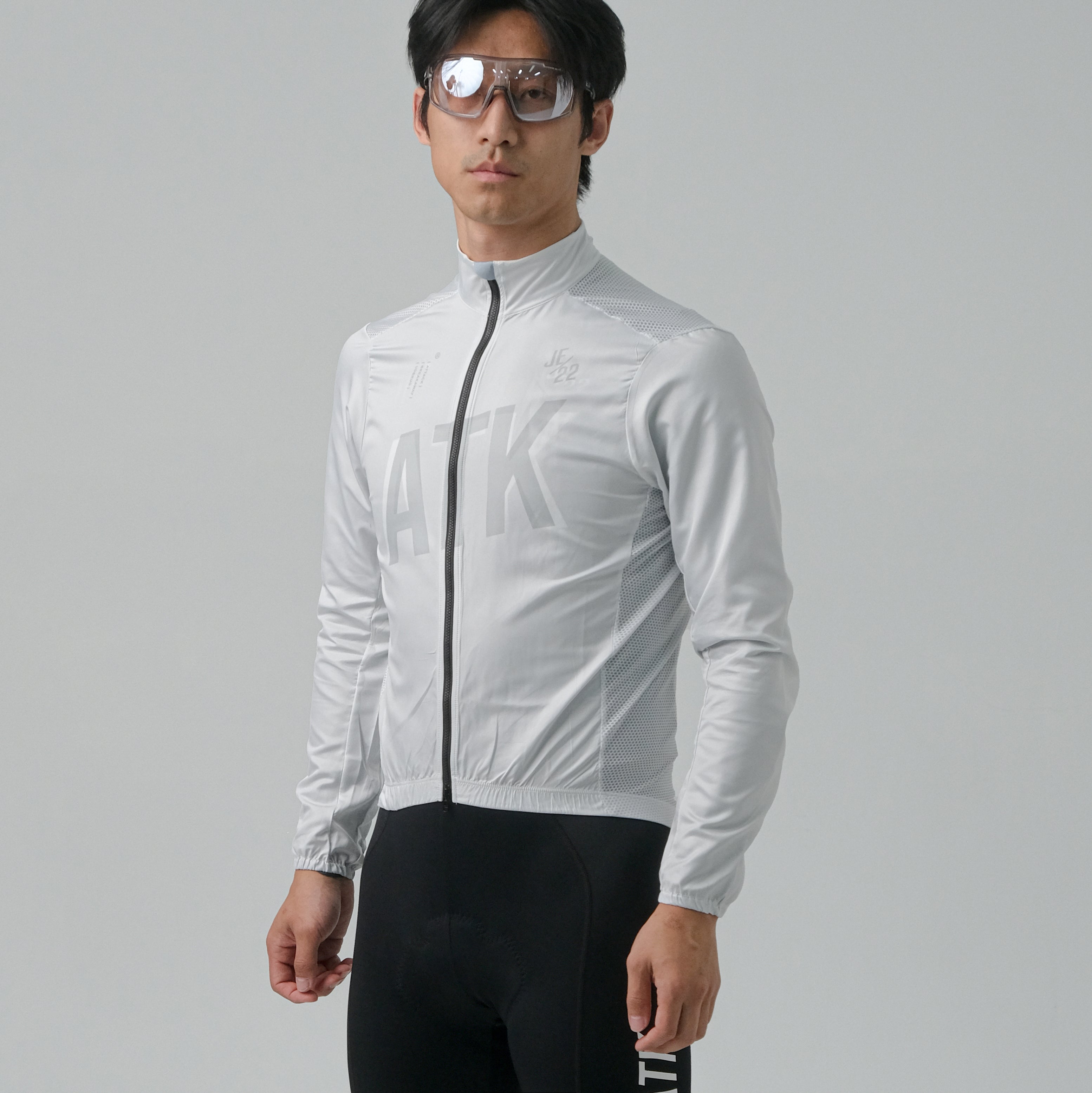ATK Breakzip Men_s Wind Jackett - Misty White