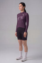 ATK Women_s performance long sleeved jersey- Dark Purple