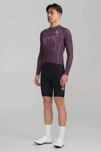 ATK Men_s performance long sleeved jersey- Dark Purple