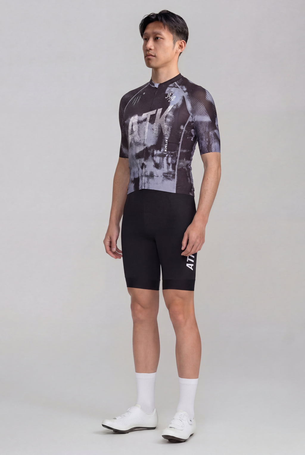 ATK Men_s performance short sleeved jersey- Halftone