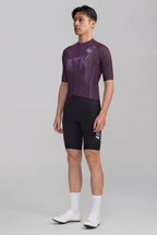 ATK Men_s performance short sleeved jersey- Dark Purple