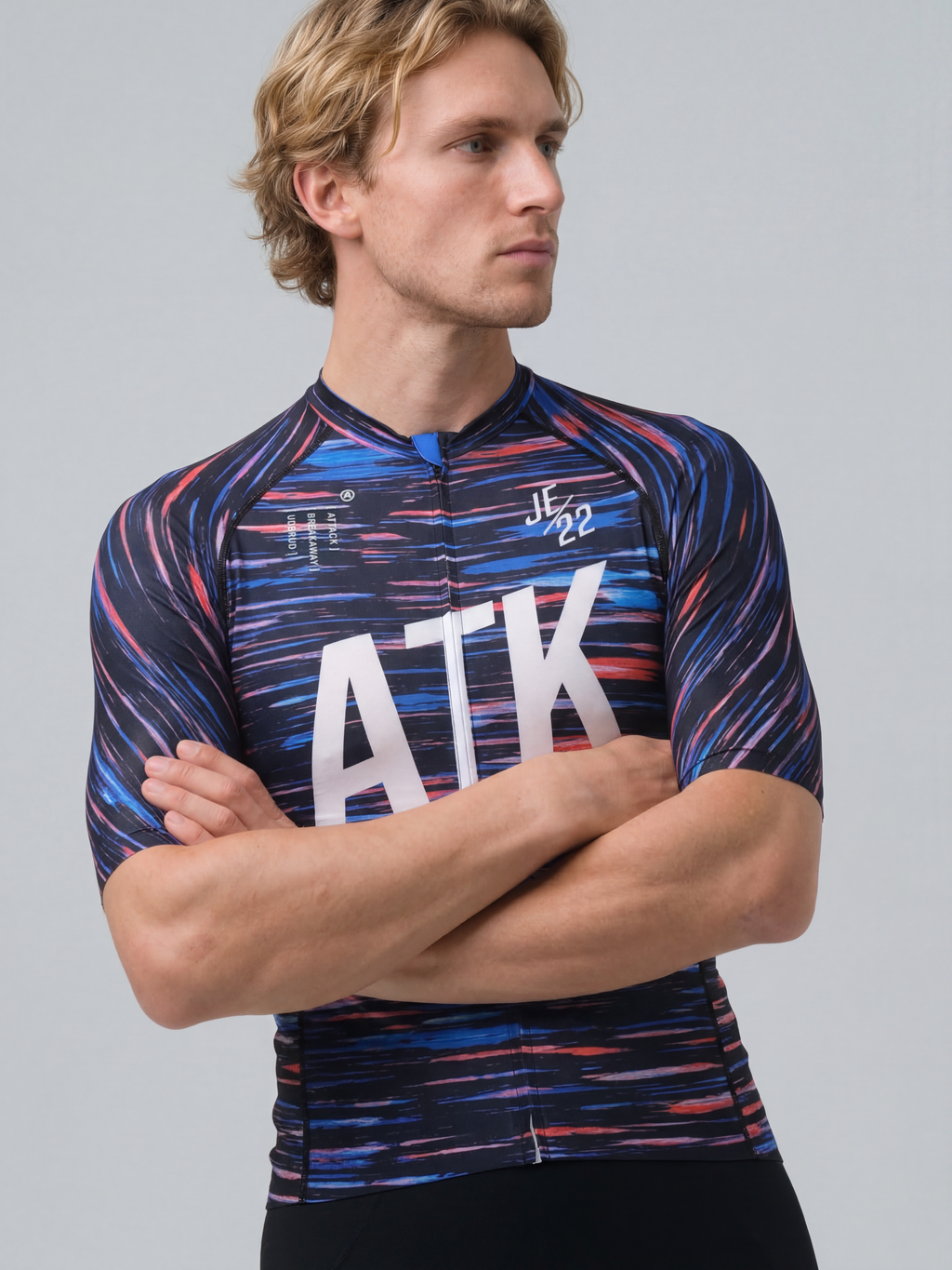 ATK Men_s performance short sleeved jersey- Trace