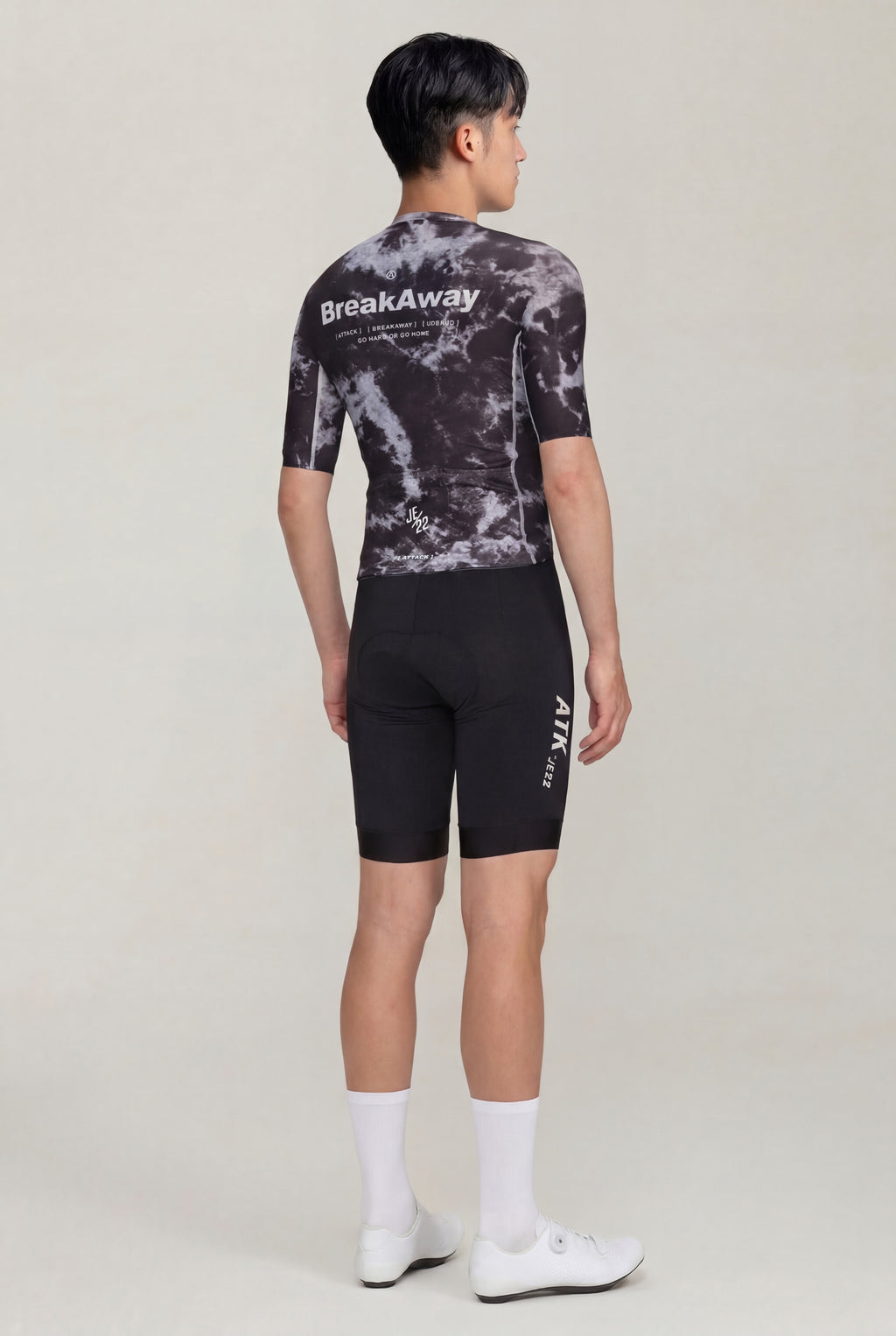 ATK Men_s performance short sleeved jersey- Misty