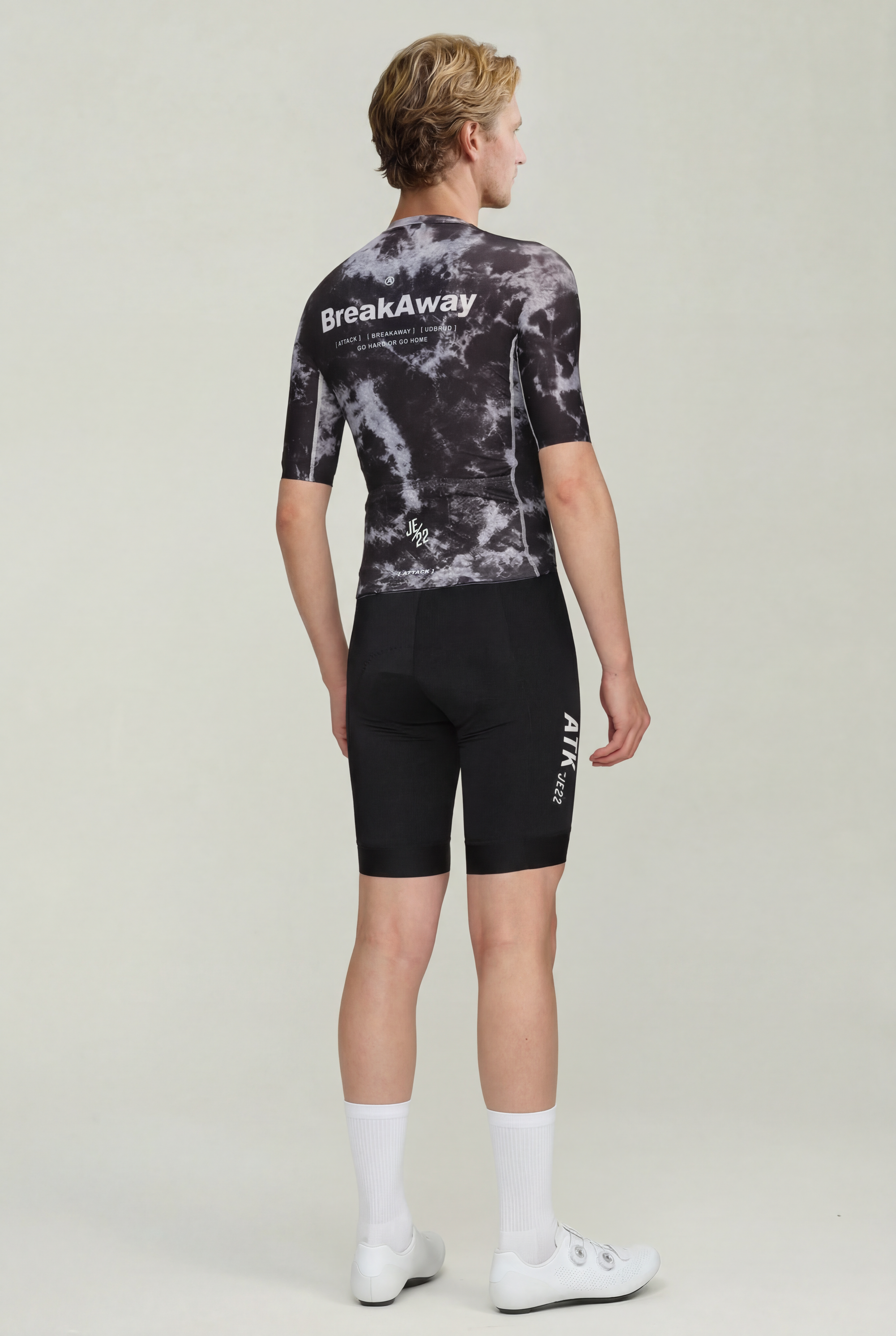 ATK Men_s performance short sleeved jersey- Misty