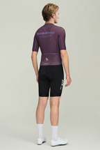 ATK Men_s performance short sleeved jersey- Dark Purple