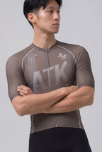 ATK Men_s performance short sleeved jersey- Taupe