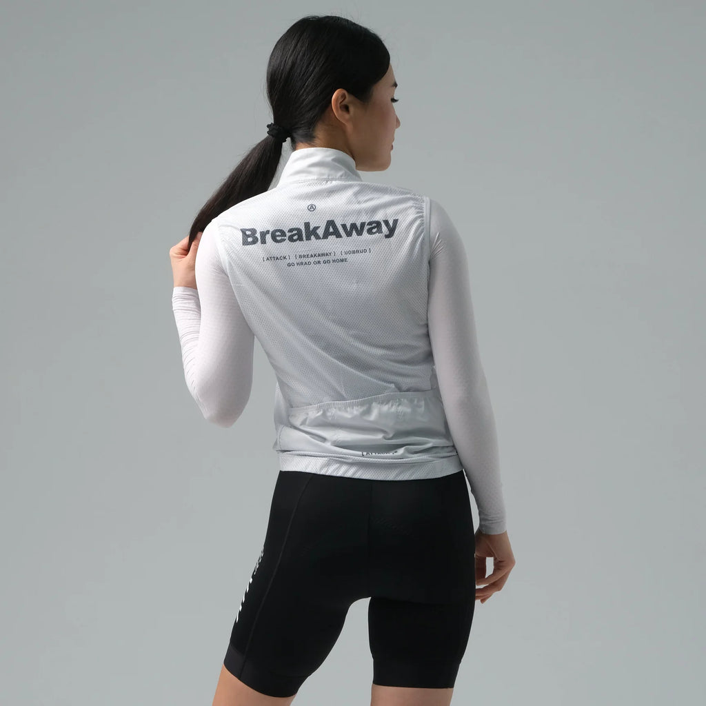 ATK Breakzip Women's Gilet - Misty White