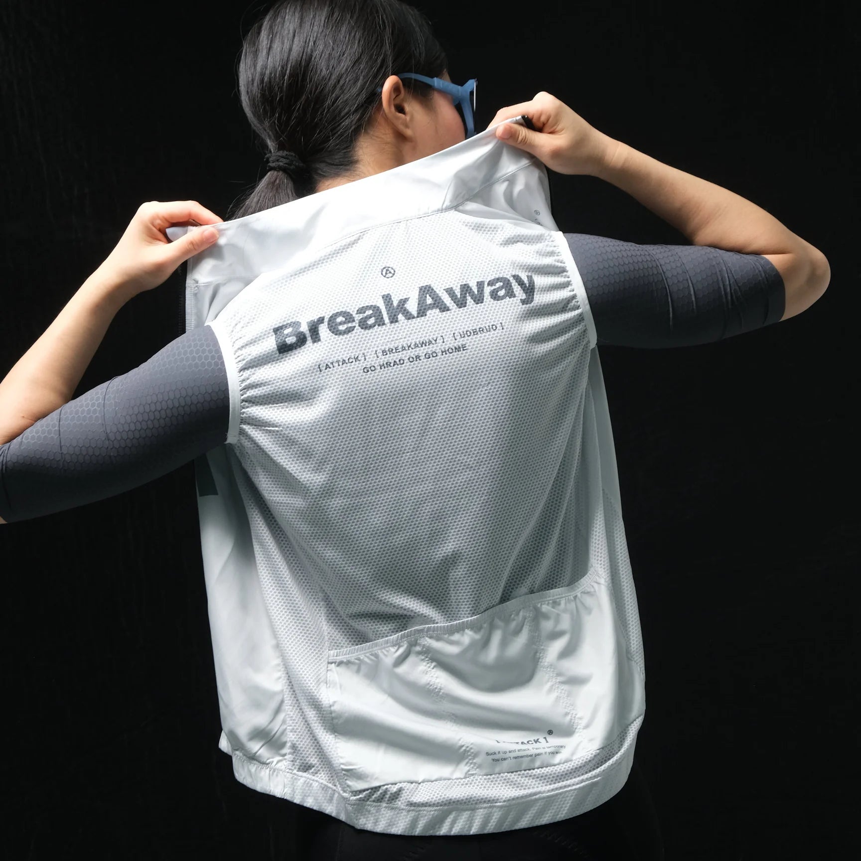 ATK Breakzip Women's Gilet - Misty White