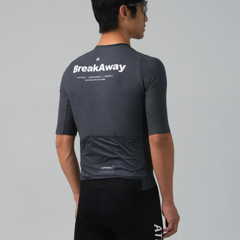 ATK Men_s performance short sleeves Jersey - Iron Grey