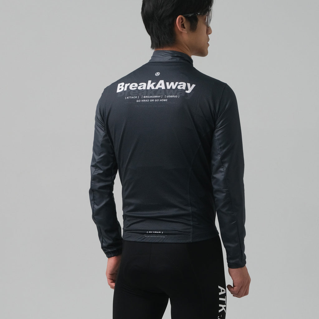 ATK Breakzip Men_s Wind Jacket - Iron Grey