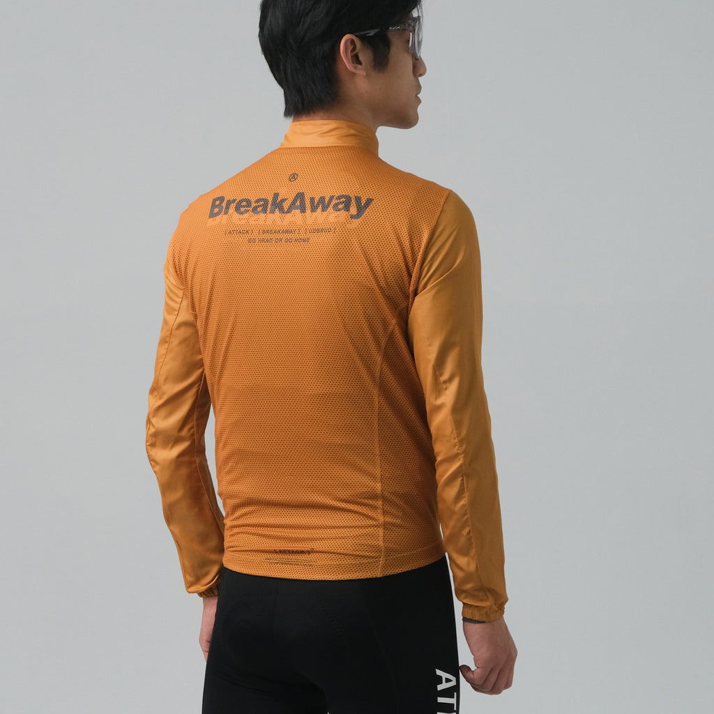 ATK Breakzip Men_s Wind Jacket - Golden Ochre