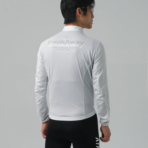 ATK Breakzip Men_s Wind Jackett - Misty White