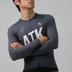ATK Men's performance long sleeves Jersey - Iron Grey