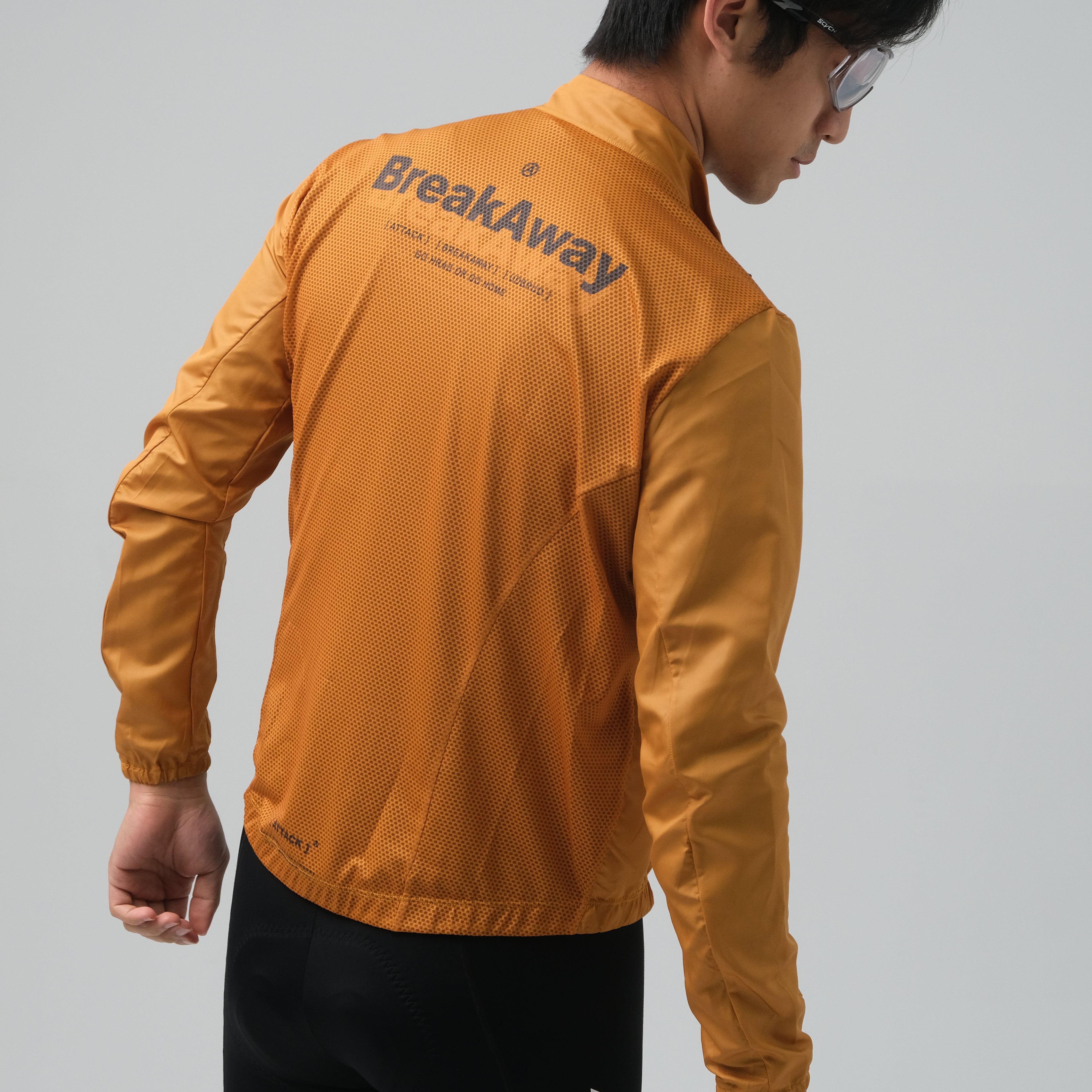 ATK Breakzip Men_s Wind Jacket - Golden Ochre