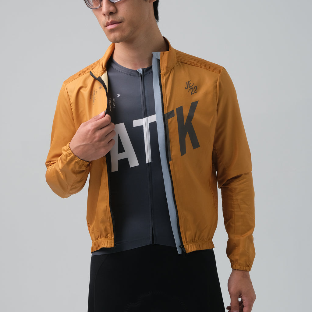 ATK Breakzip Men_s Wind Jacket - Golden Ochre