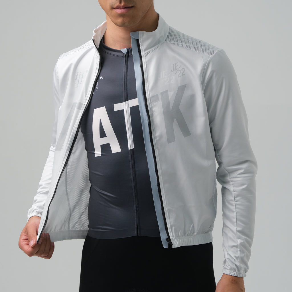 ATK Breakzip Men_s Wind Jackett - Misty White