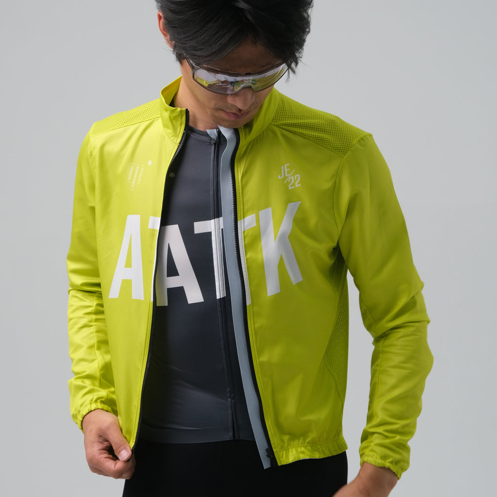 ATK Breakzip Men_s Wind Jacket - Mustard