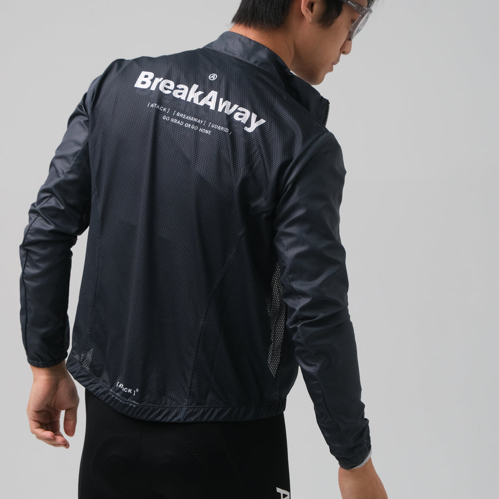 ATK Breakzip Men_s Wind Jacket - Iron Grey