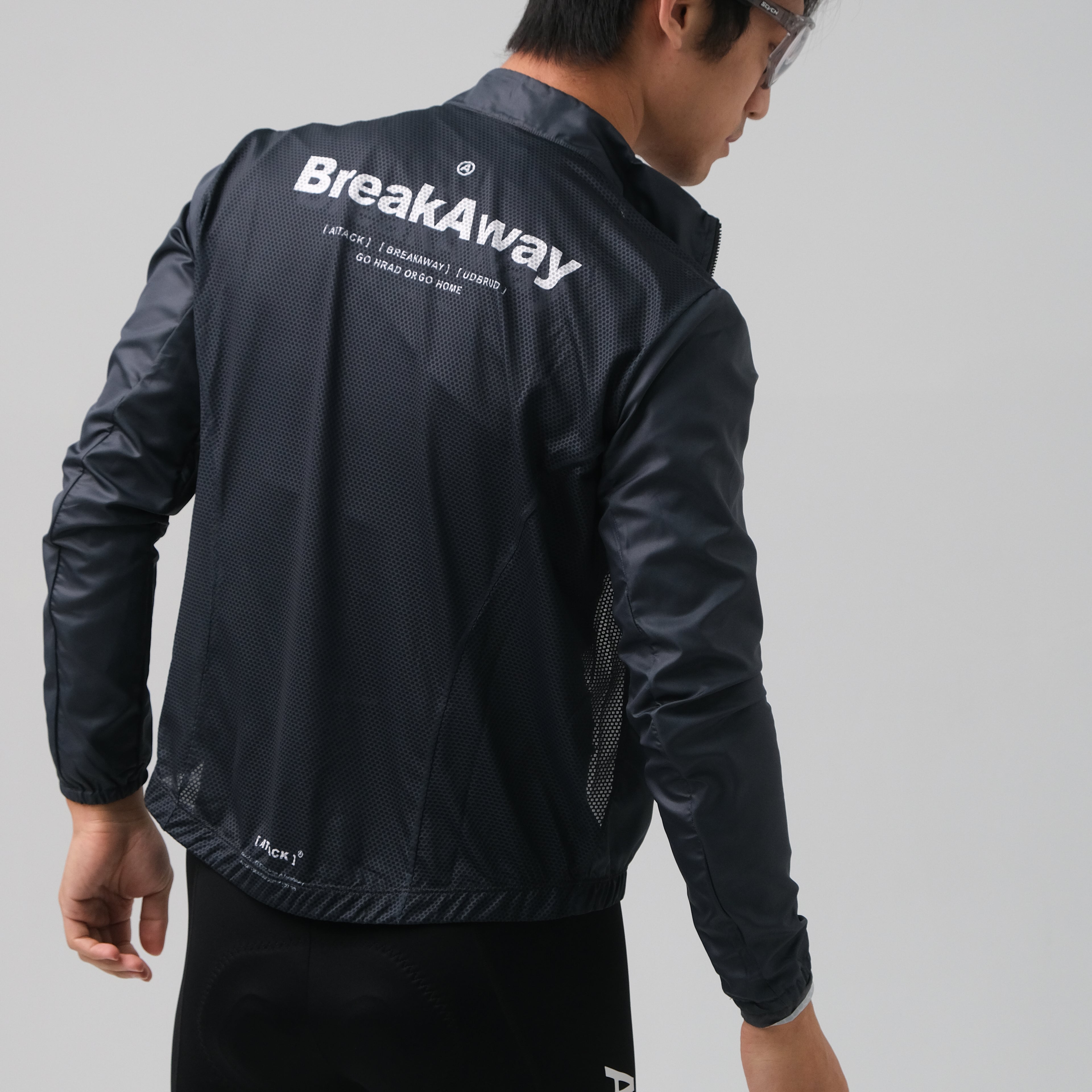 ATK Breakzip Men_s Wind Jacket - Iron Grey