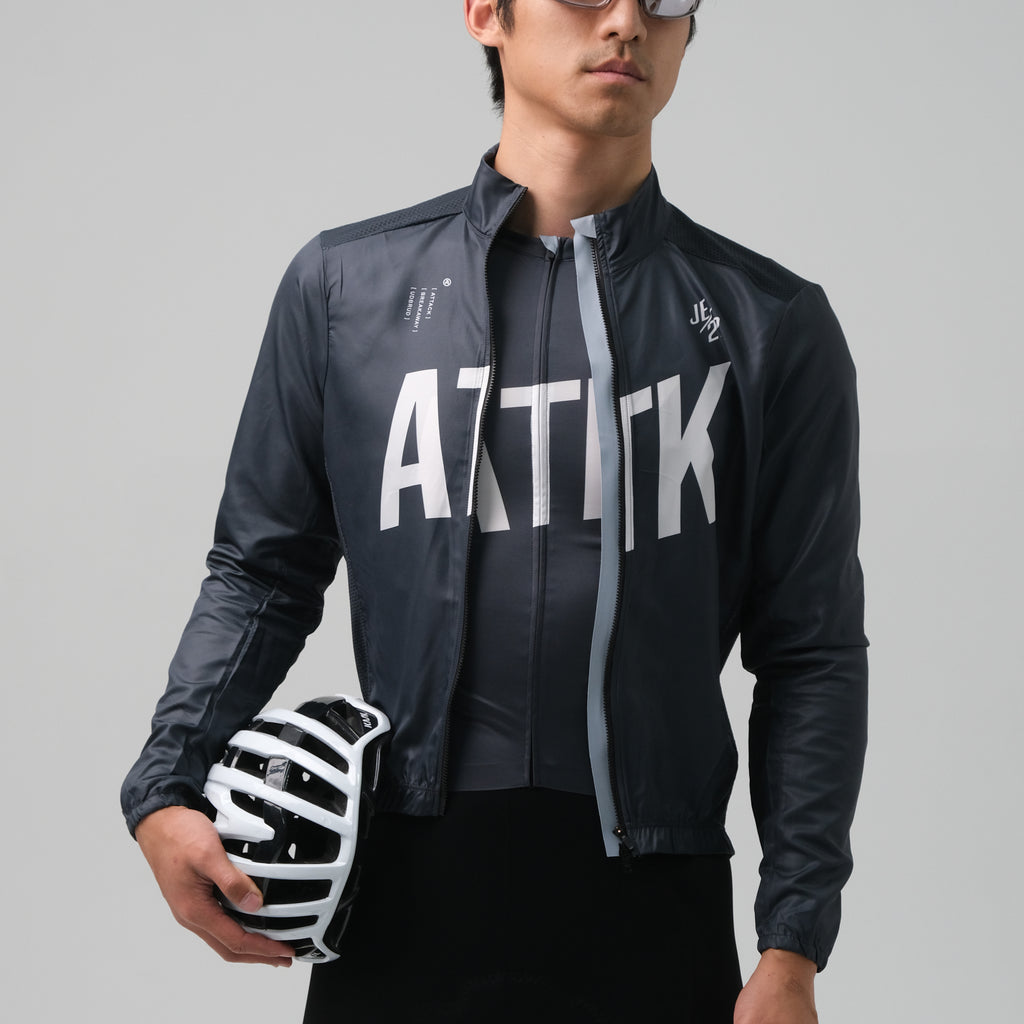 ATK Breakzip Men_s Wind Jacket - Iron Grey