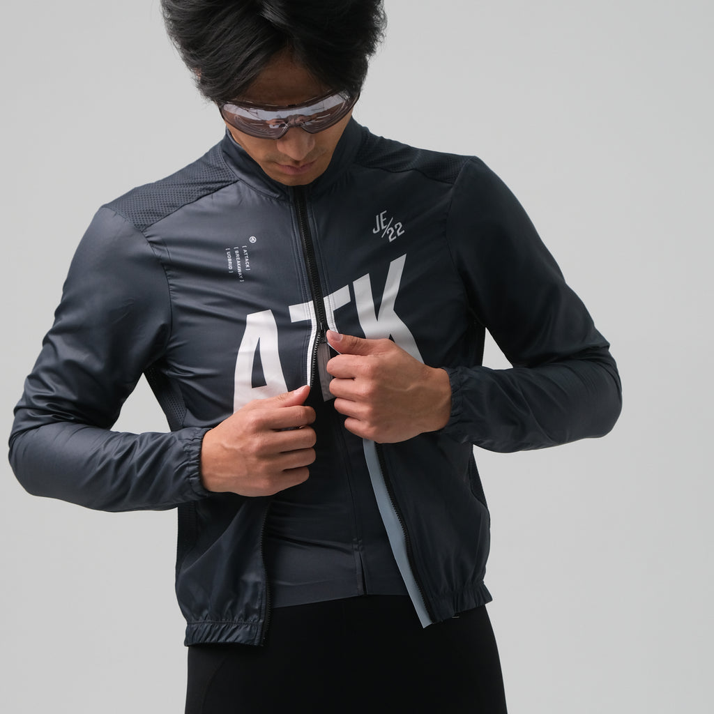 ATK Breakzip Men_s Wind Jacket - Iron Grey