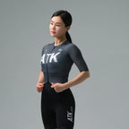 ATK Women's performance short sleeves Jersey - Iron Grey