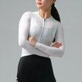 ATK Women's performance long sleeves Jersey - Misty White