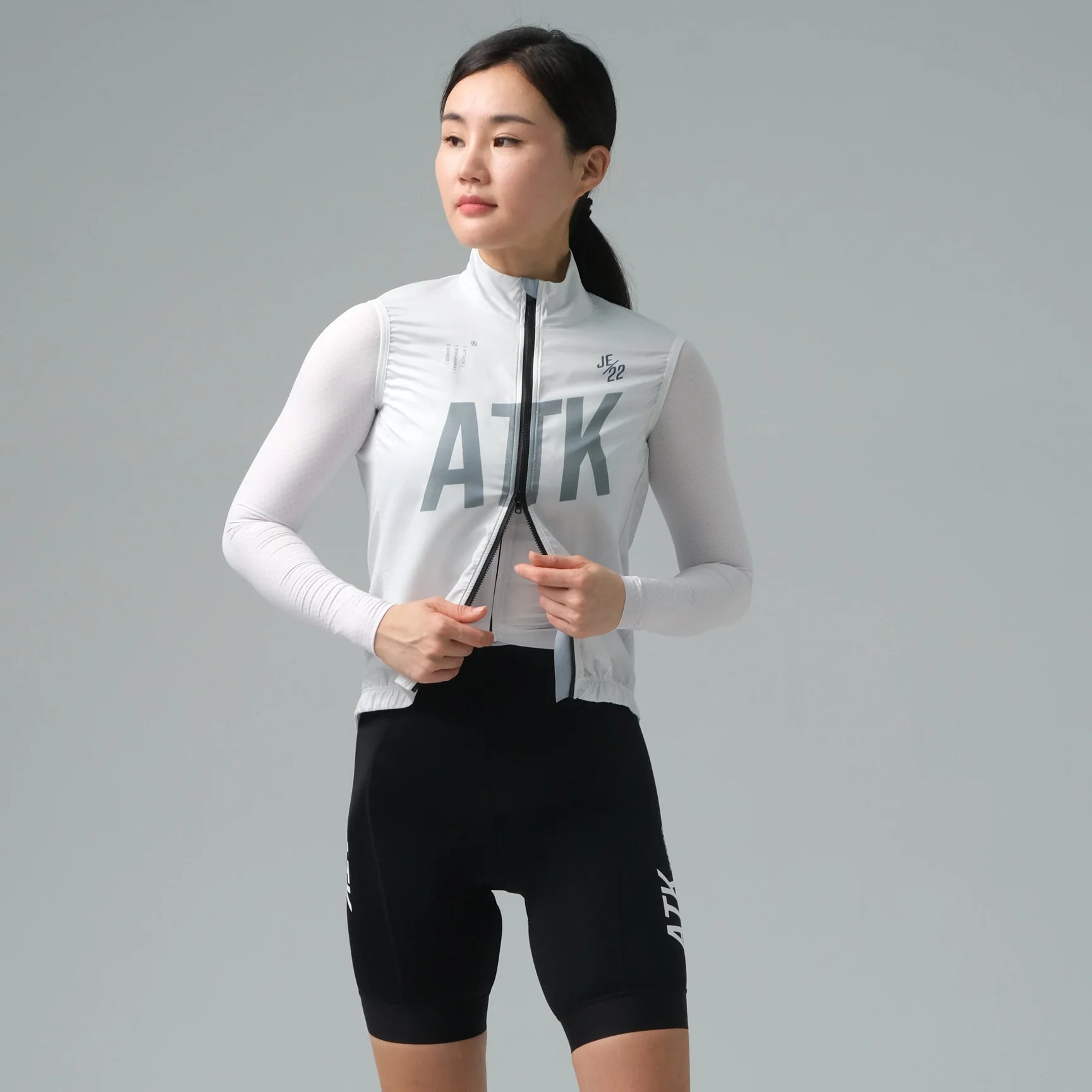 ATK Breakzip Women's Gilet - Misty White